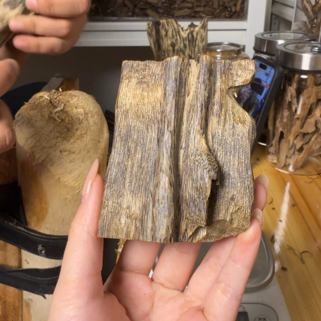 沉香紫奇虫漏香32克