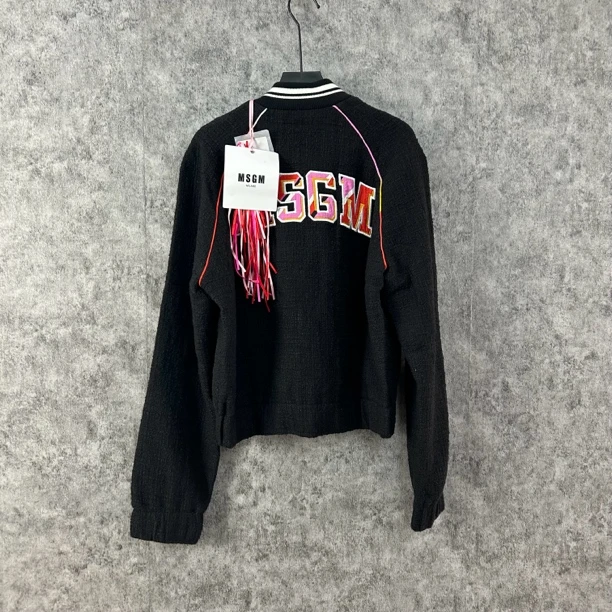 未使用 MSGM MSGM黑色休闲外套