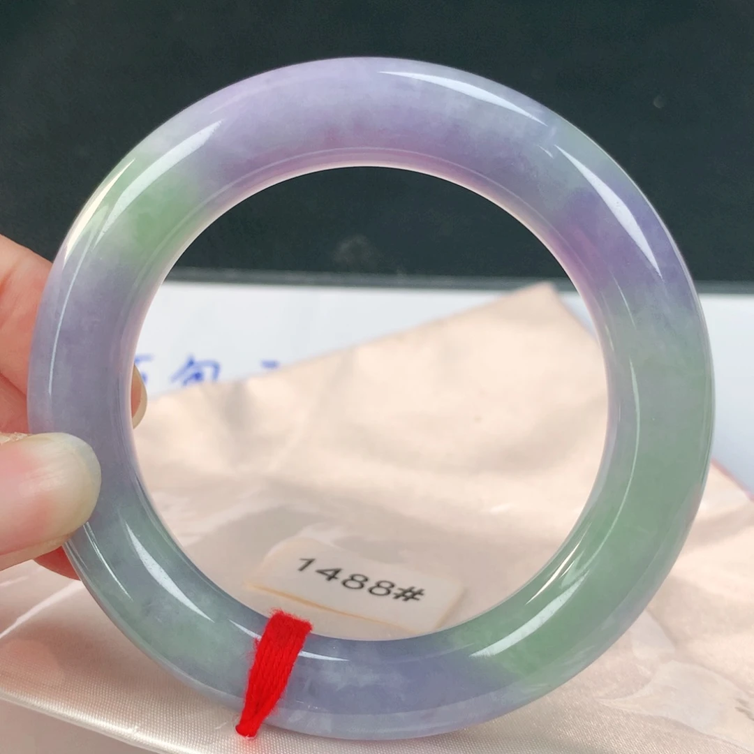 翡翠未镶嵌手镯1488