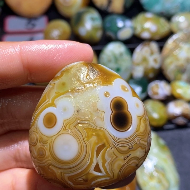 玛瑙/玉髓吊坠(不含链)未镶嵌