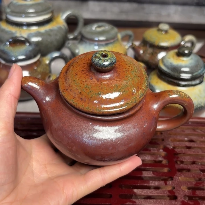 茶杯紫砂火红掇只280 C