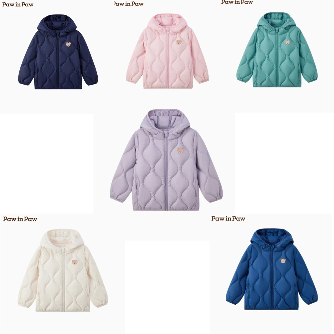 【7款可选-轻薄羽绒服】男童女童轻薄小童户外羽绒服PCJDF4961E