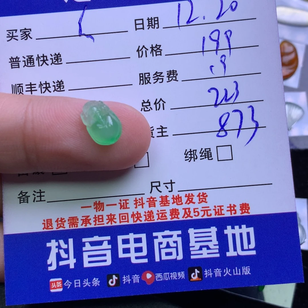 颈饰未镶嵌翡翠玄****G