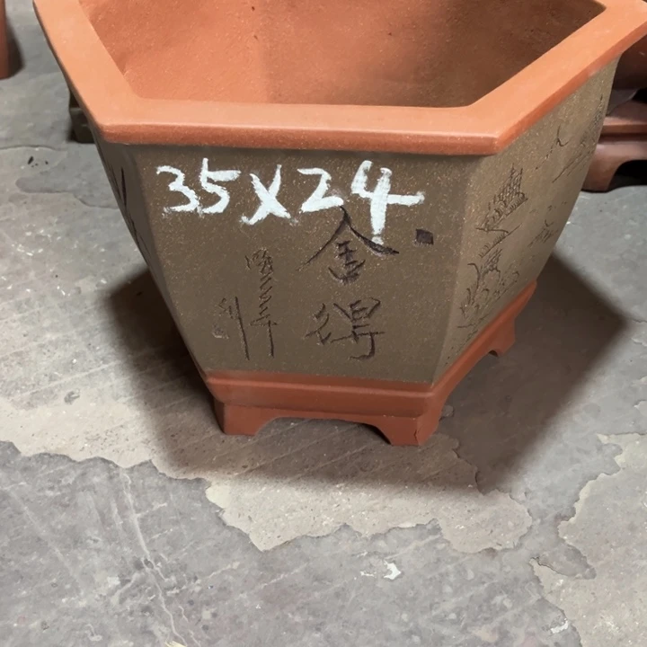 紫砂花盆宜兴紫砂