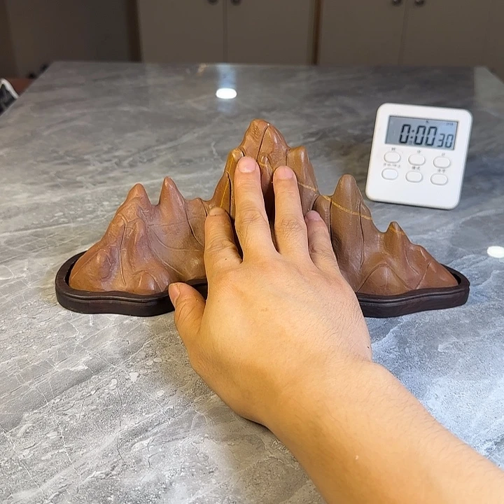爱***罗奇石茶宠鱼缸文房摆件