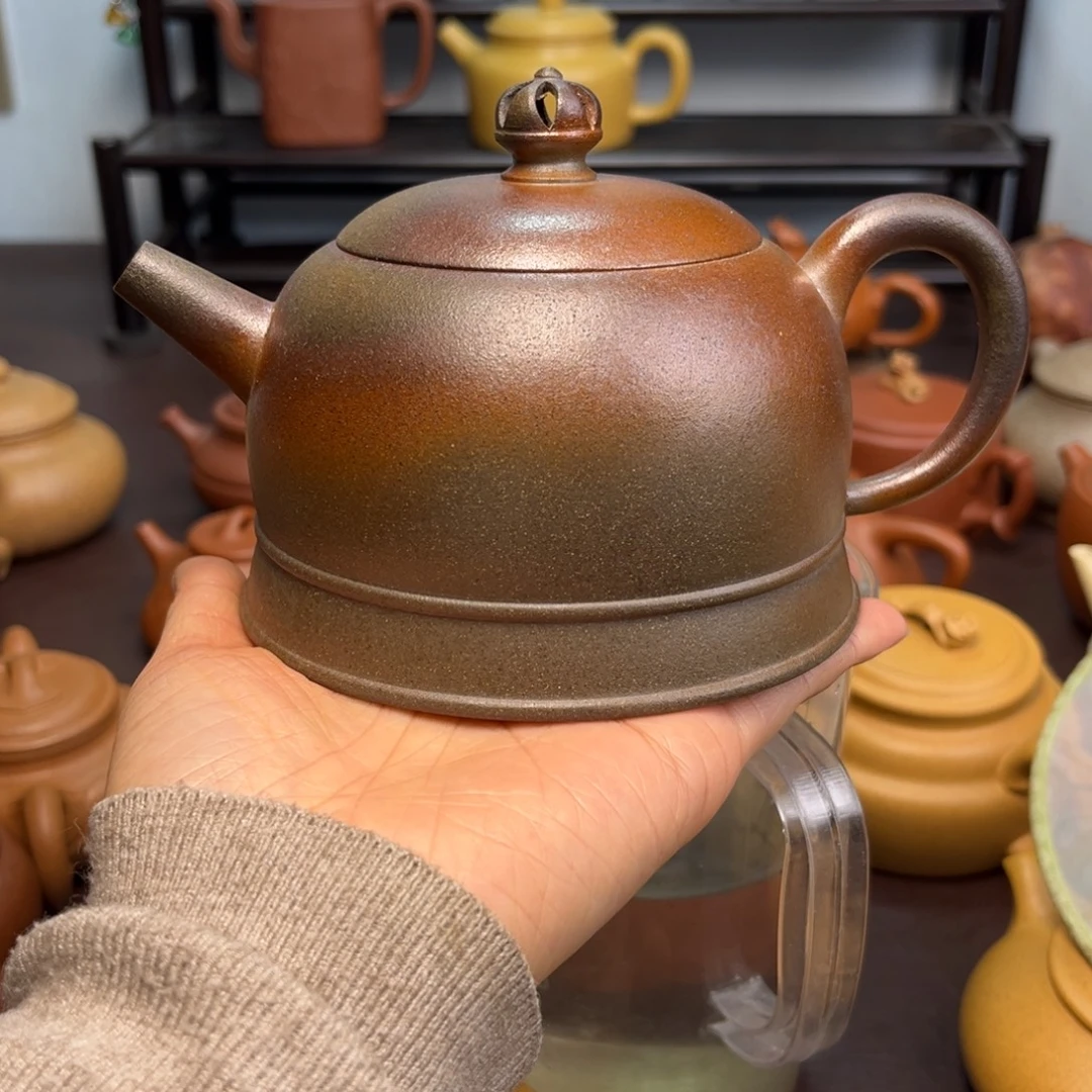 O***啦紫砂茶壶手工制作原矿紫砂