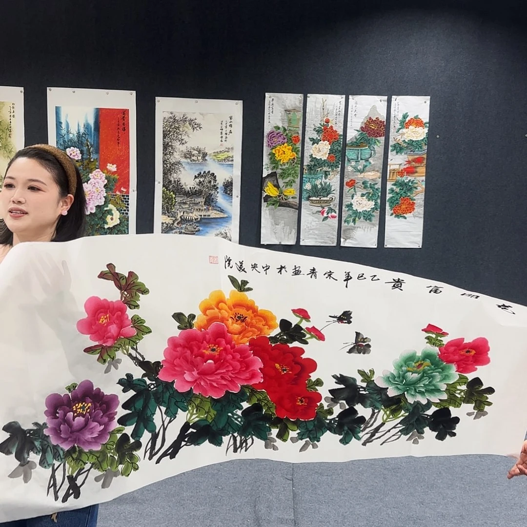 国画超级好看的国画作品一张
