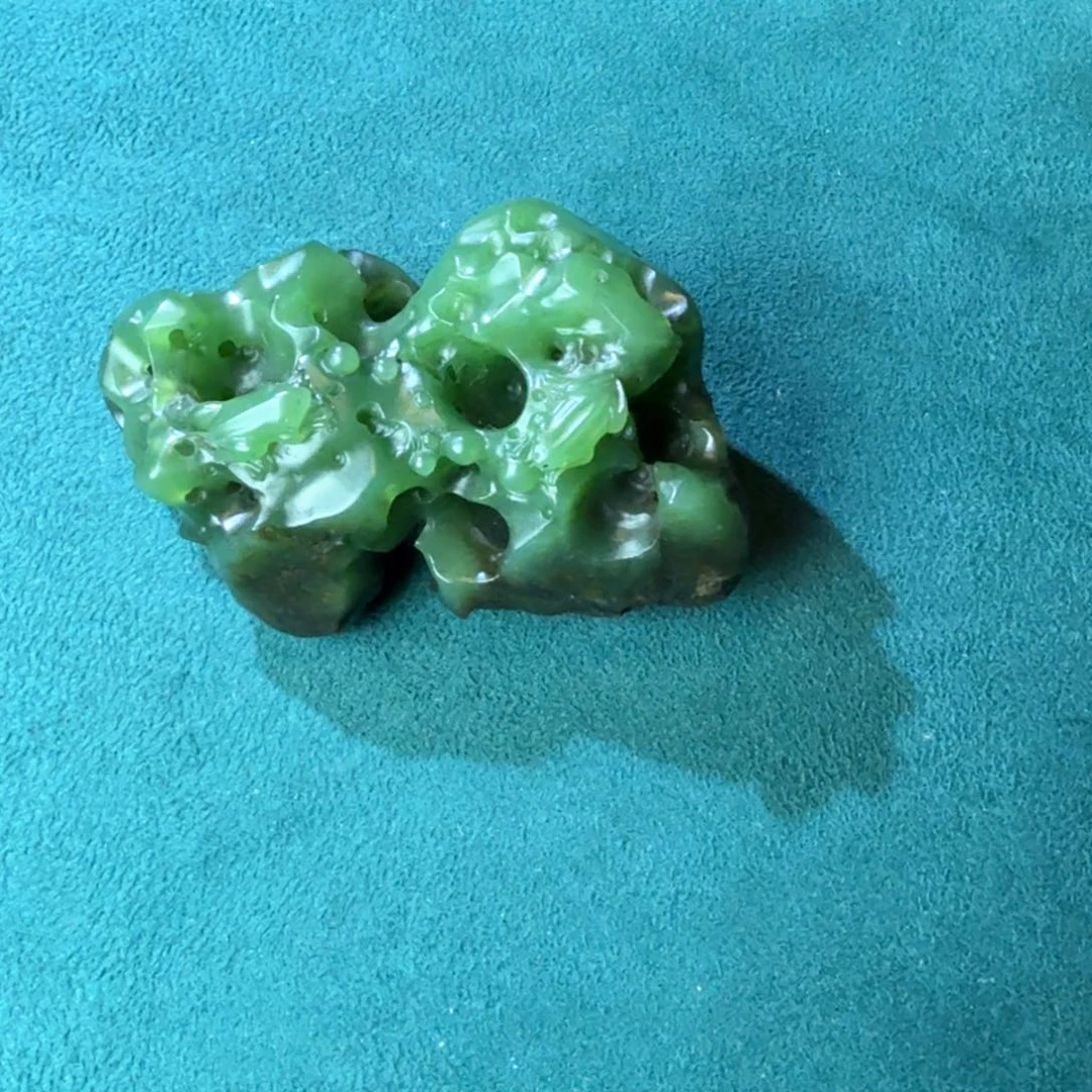 和田玉（碧玉）未镶嵌把件Y****n