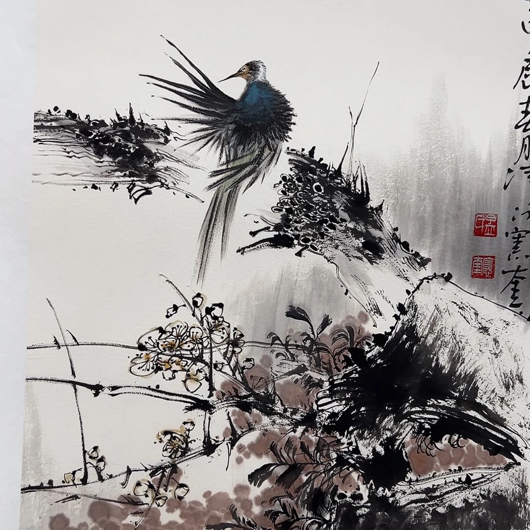 书法孟宪奎亲笔手绘（不带框）