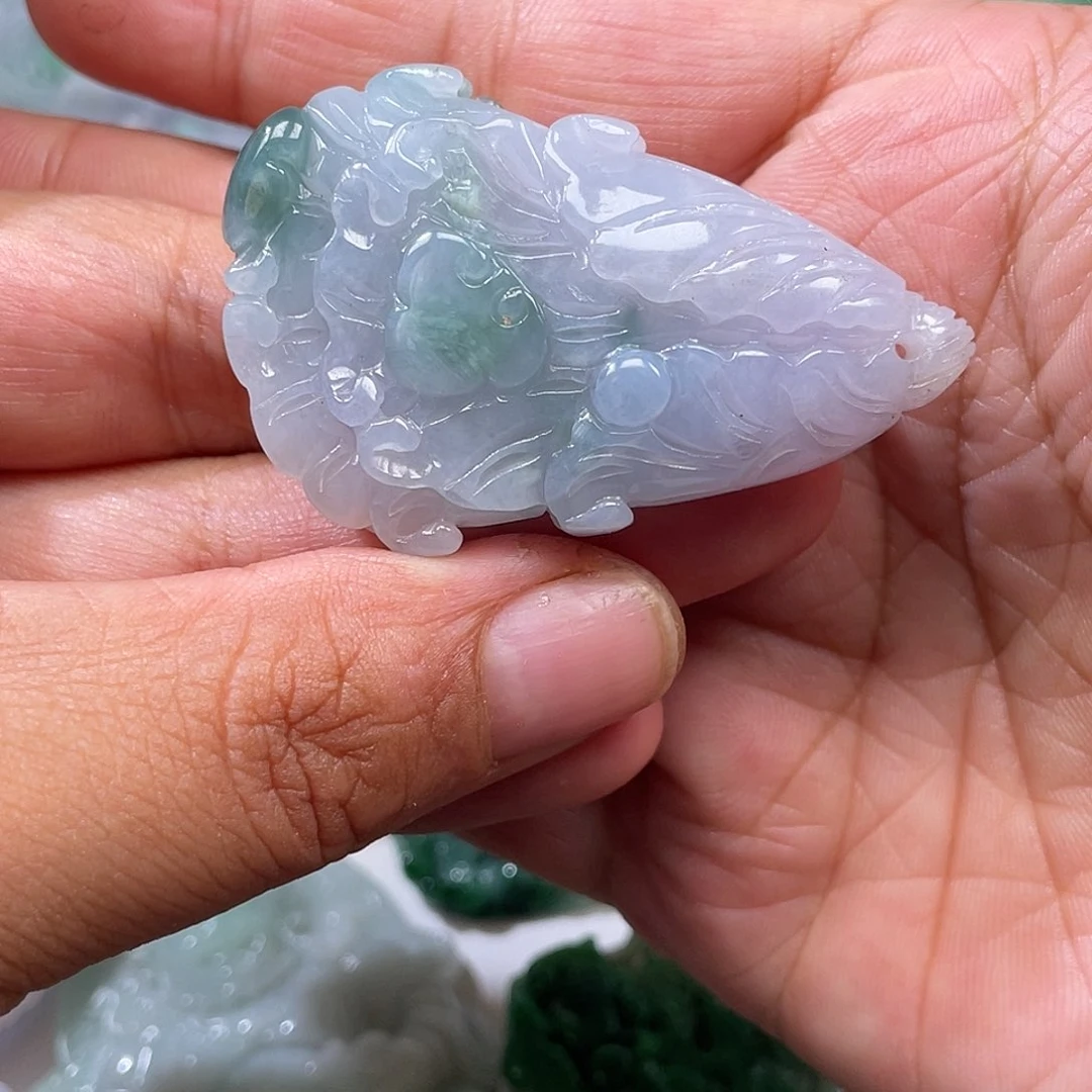颈饰未镶嵌翡翠翡玉缘翡翠
