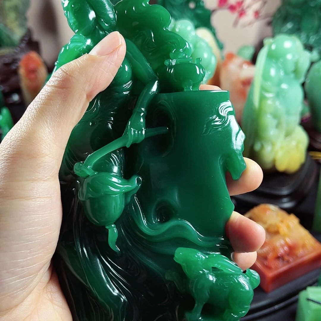 四川石g****6雅安绿名贵石材