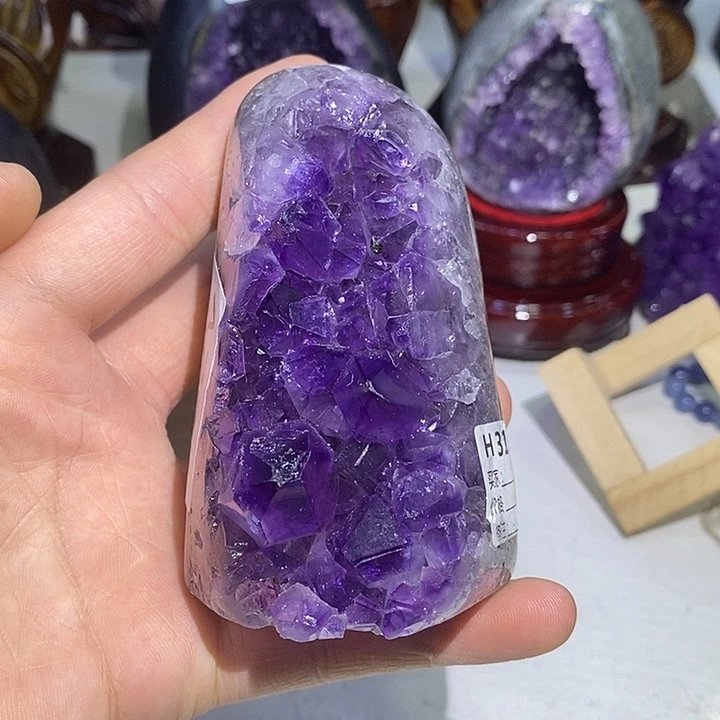 未镶嵌珠宝半成品紫晶774