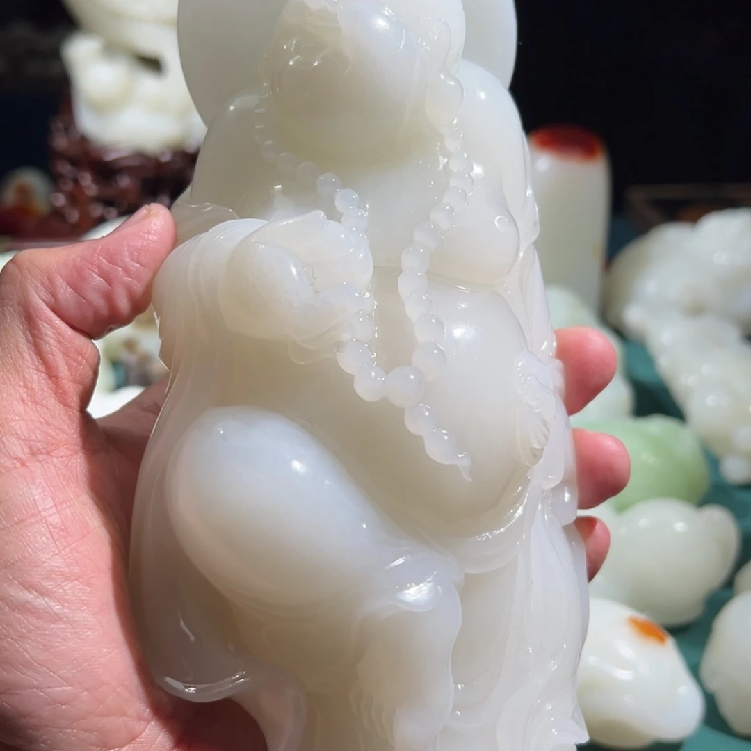 风***生和田玉未镶嵌挂件