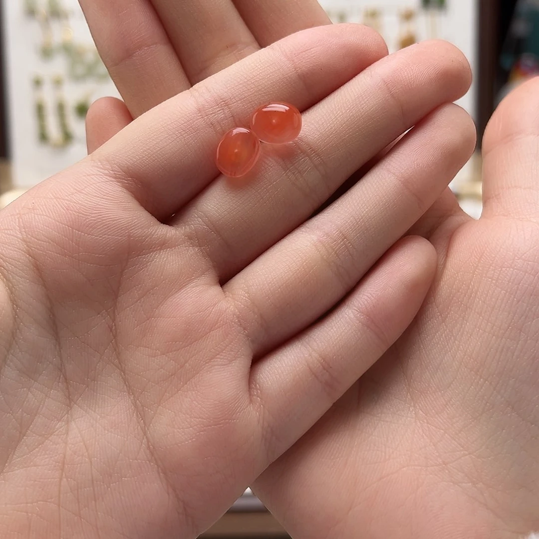 银S925镶嵌和田玉耳饰