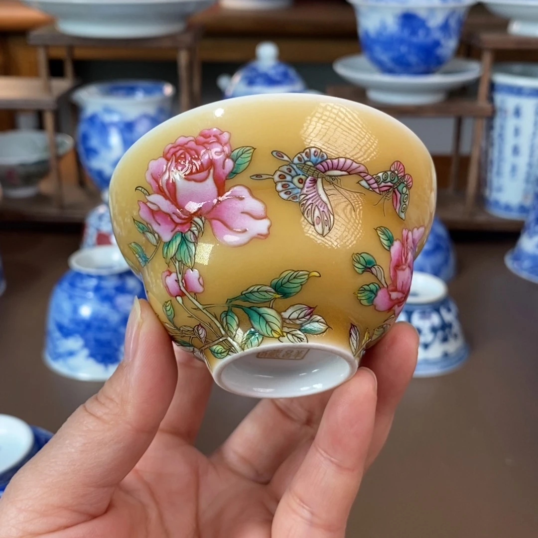 景德镇陶瓷手工手绘
