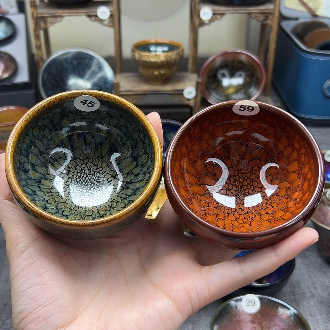 茶盏鹧鸪波体带礼盒