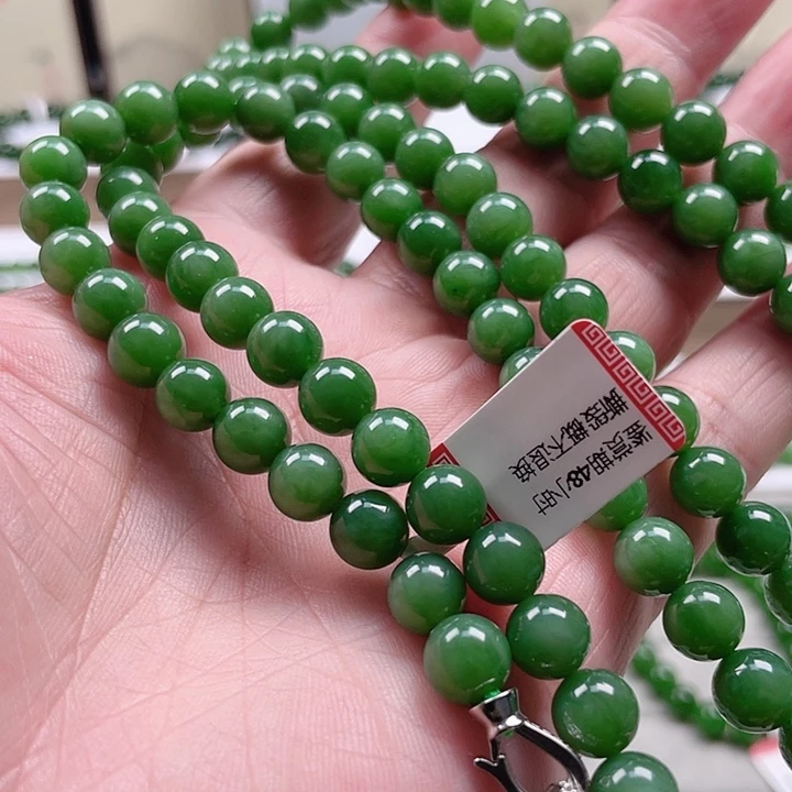 和田玉未镶嵌项链