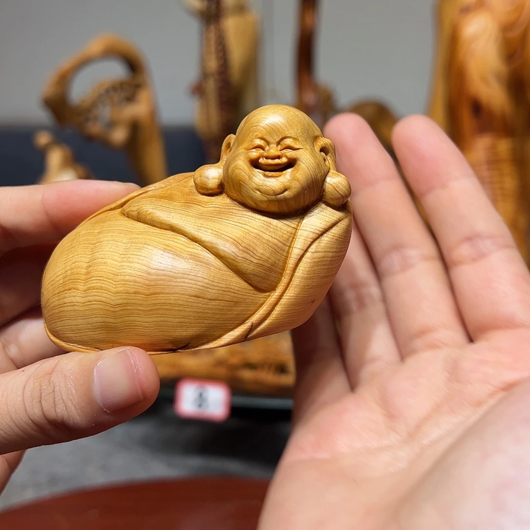 柏木崖柏木手把件摆件