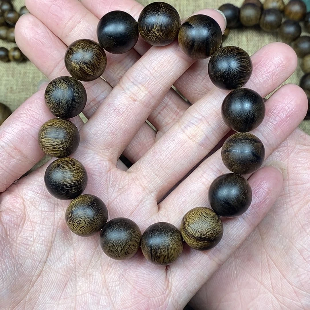 沉香手串鸿*越南芽庄白棋楠