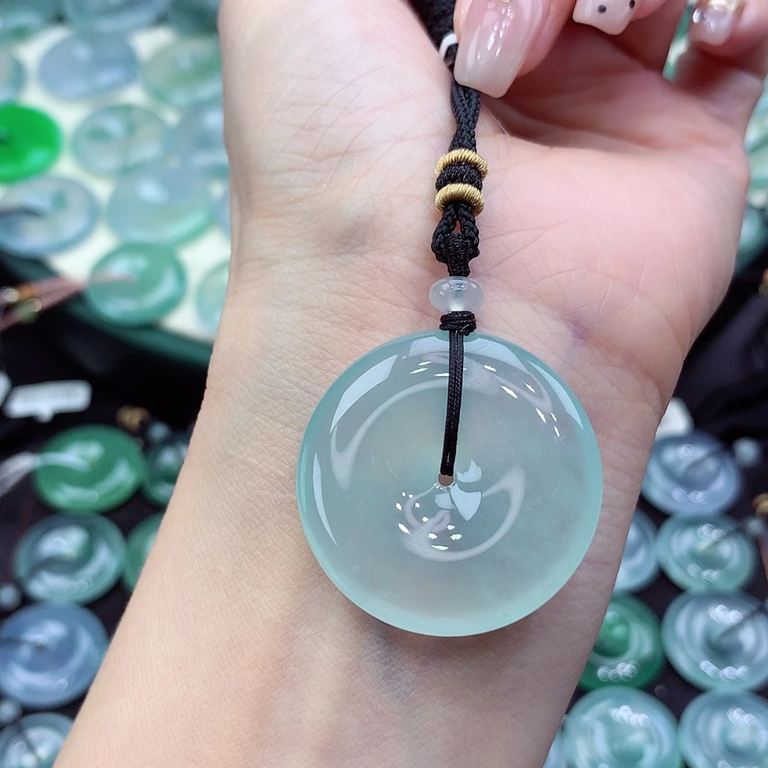 颈饰未镶嵌翡翠编号61尺寸30.7/5.9