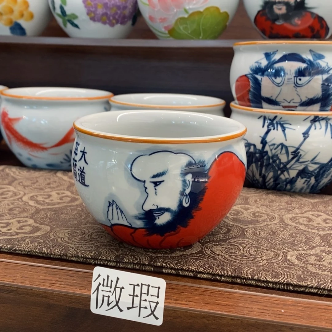 釉下彩手工绘制手工绘制