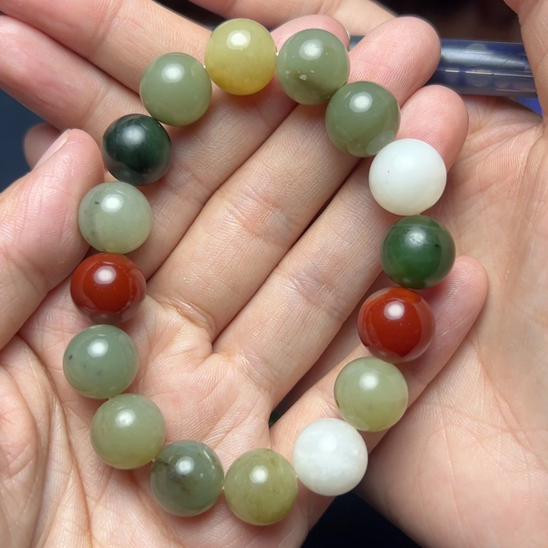 和田玉手链未镶嵌