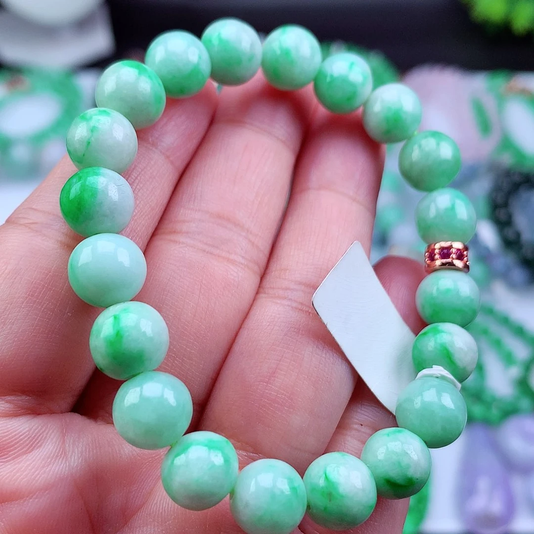 未镶嵌手链翡翠手串