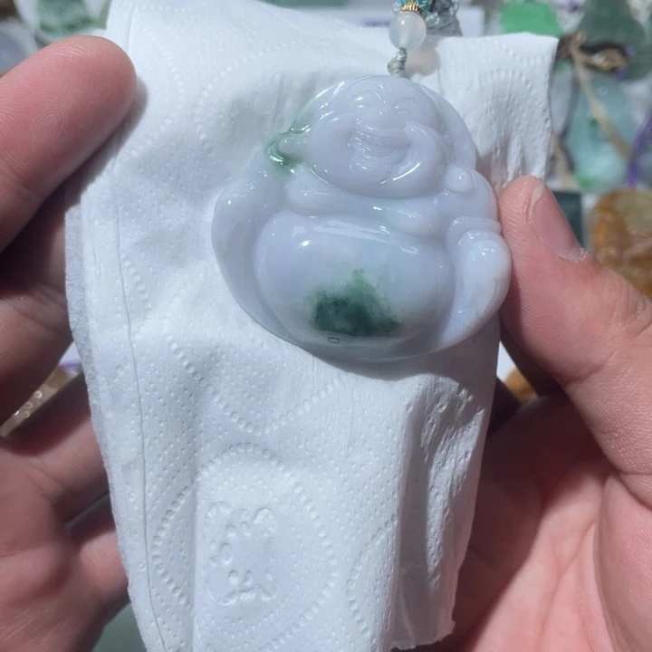 翡翠项链未镶嵌天然