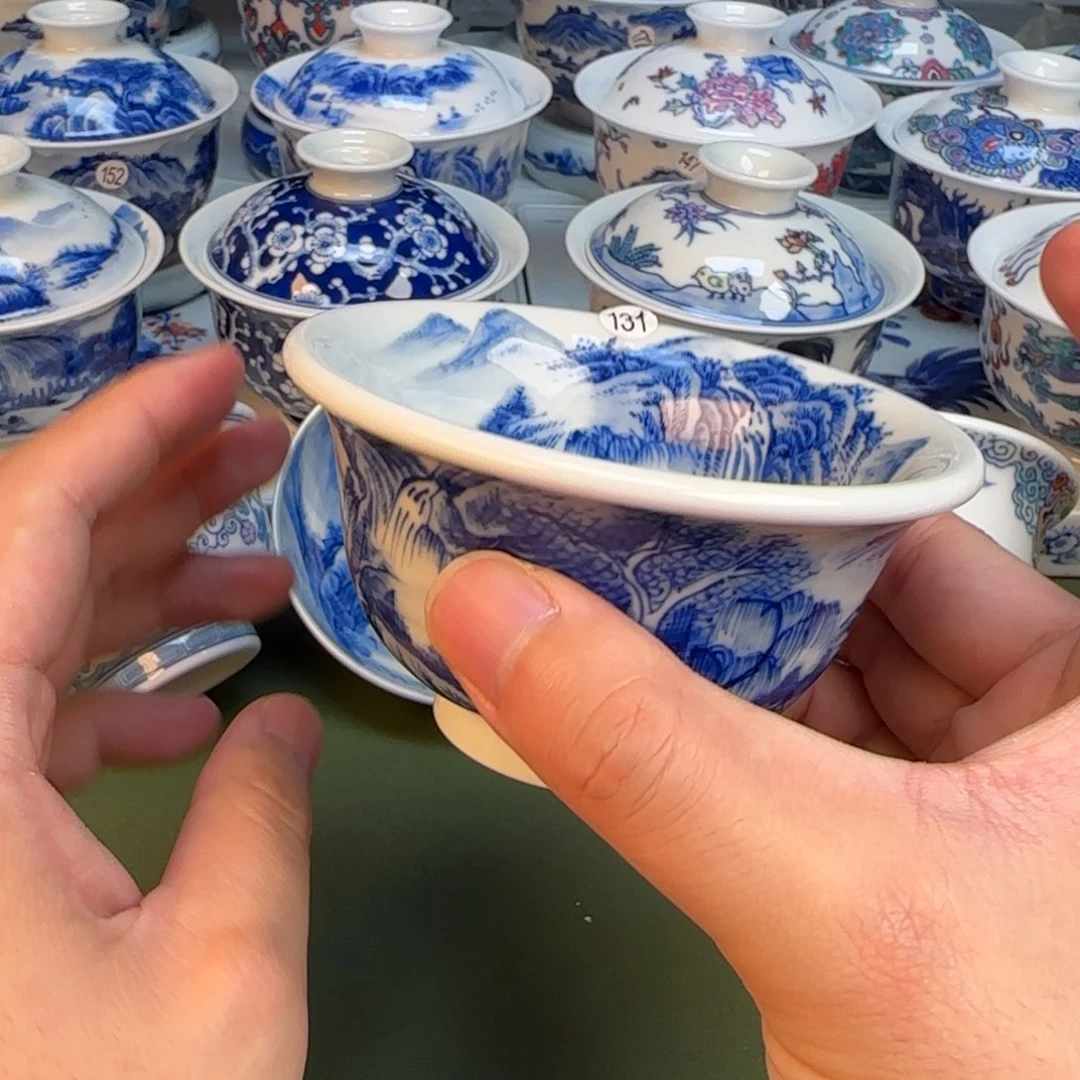 彦祖纯手工手绘茶具131