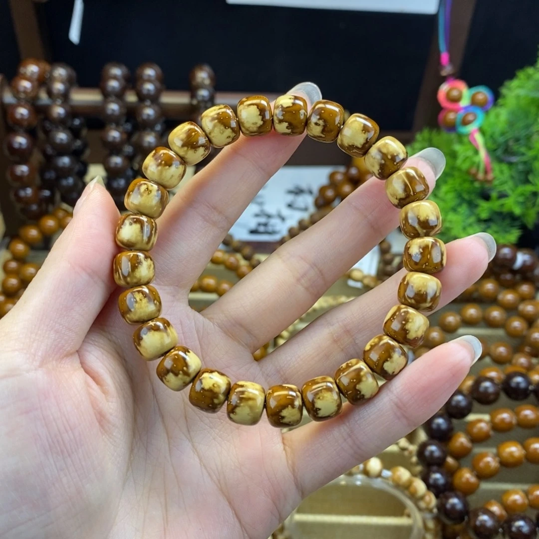 杨***店手串紫金鼠半山半水实心