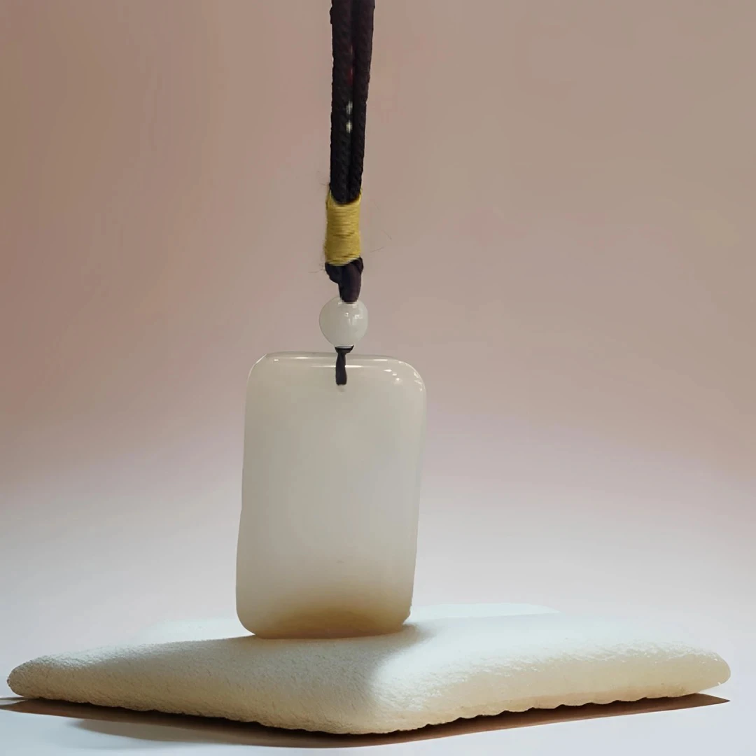 高级精品 玉石糖色无事牌-YX-2A