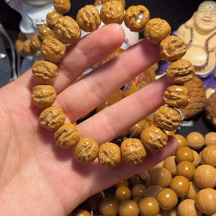 橄榄核手串/手链猴头精工恶僧