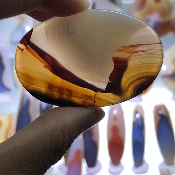 查罗石未镶嵌珠宝半成品77