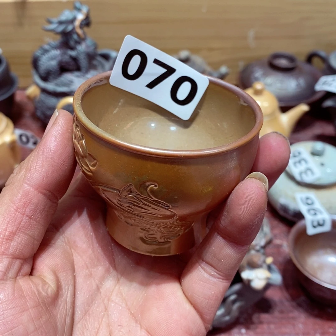 柴烧茶具陶瓷杯子