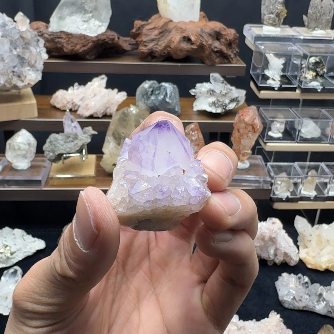 水晶未镶嵌珠宝半成品