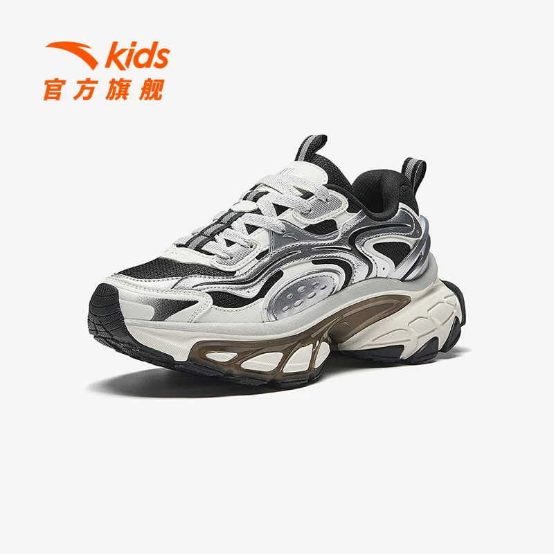 安踏儿童男女大童复古运动休闲鞋舒适透气防滑耐磨童鞋/322448815