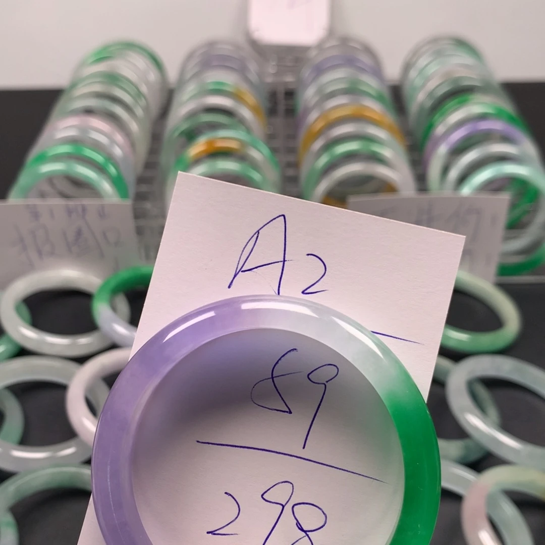 无非金属缅风冰透手镯