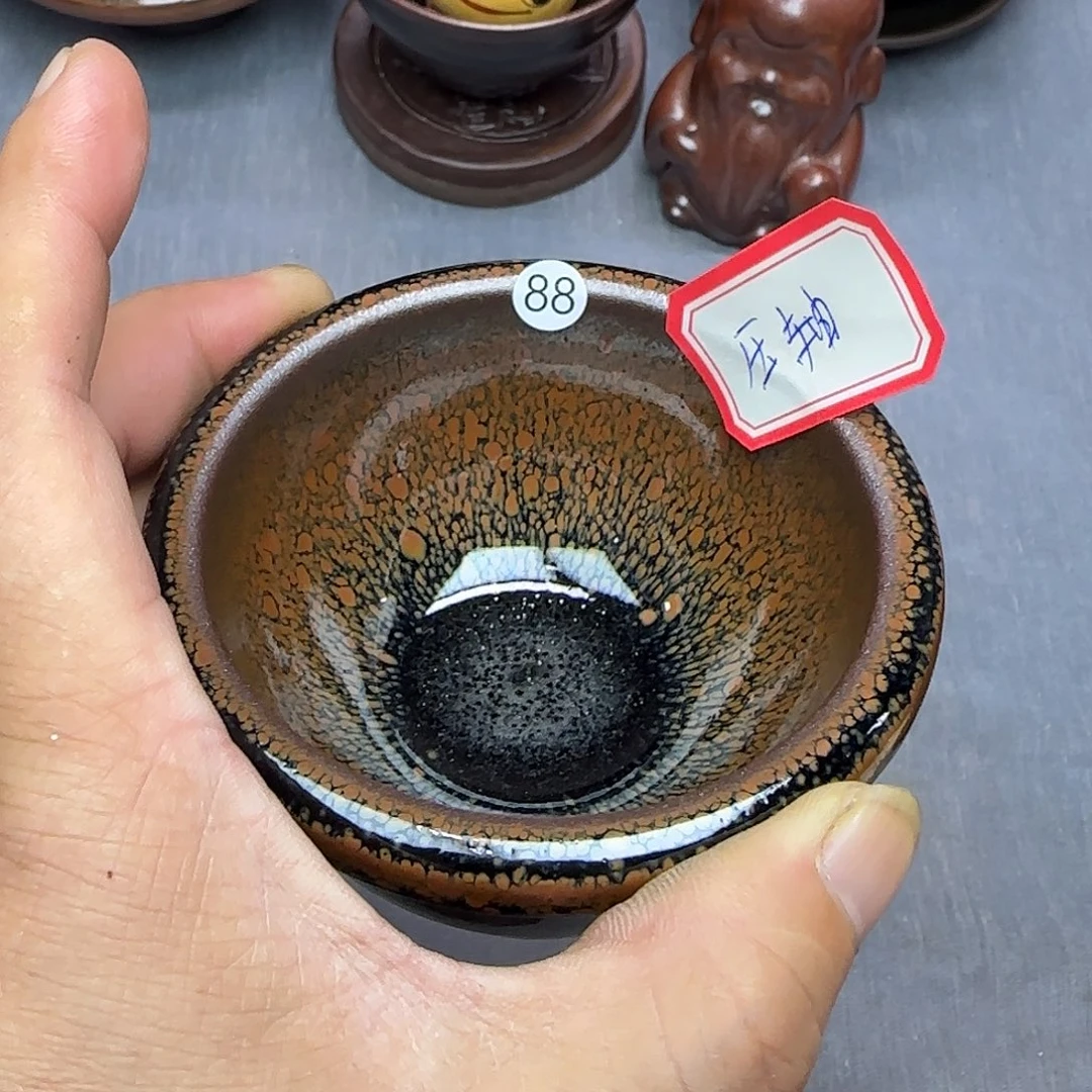 茶盏印春堂柴烧建盏