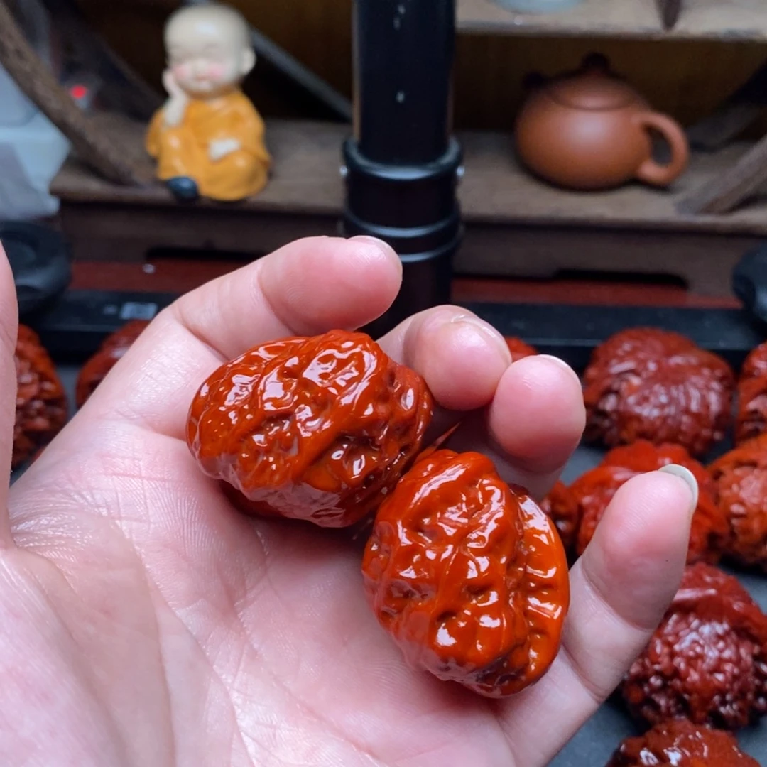 吊坠文玩核桃辉**运一帆风顺