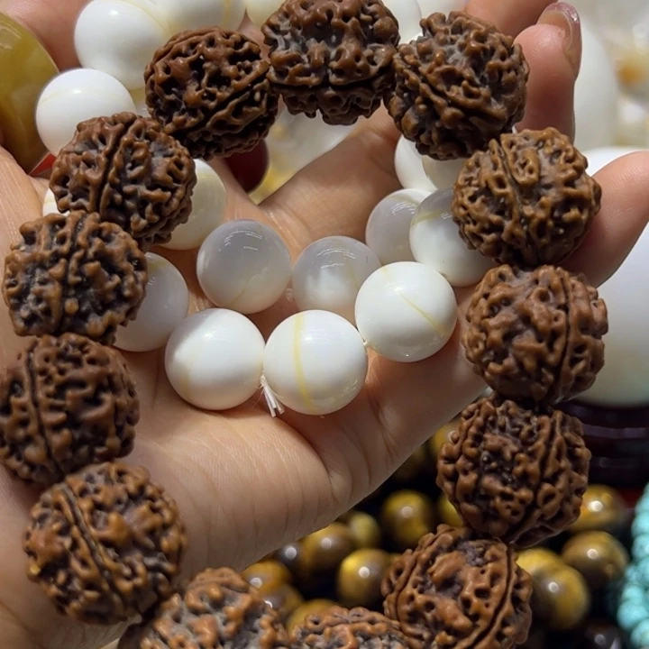 核桃手串/手链1.6一线天微瑕