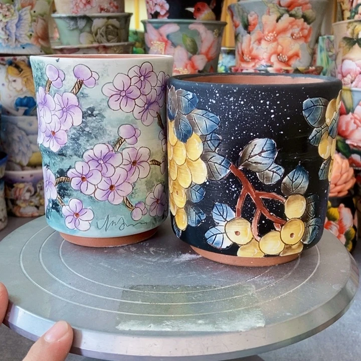 景德镇艺术手绘作品