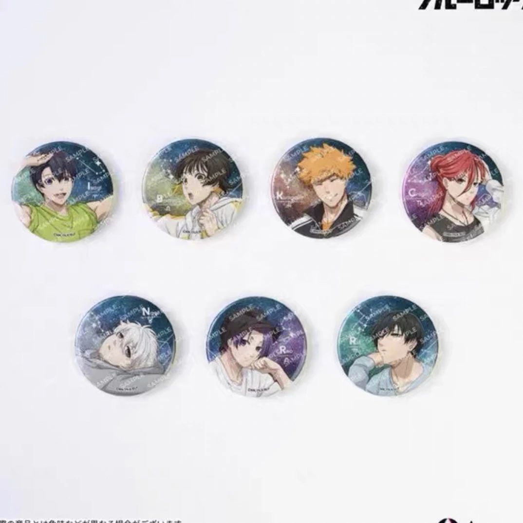 大清仓 【正版日谷】蓝色监狱 星空 闪系列吧唧徽章 盲盒