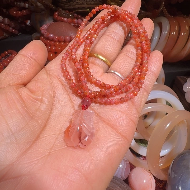 玛瑙/玉髓未镶嵌手链