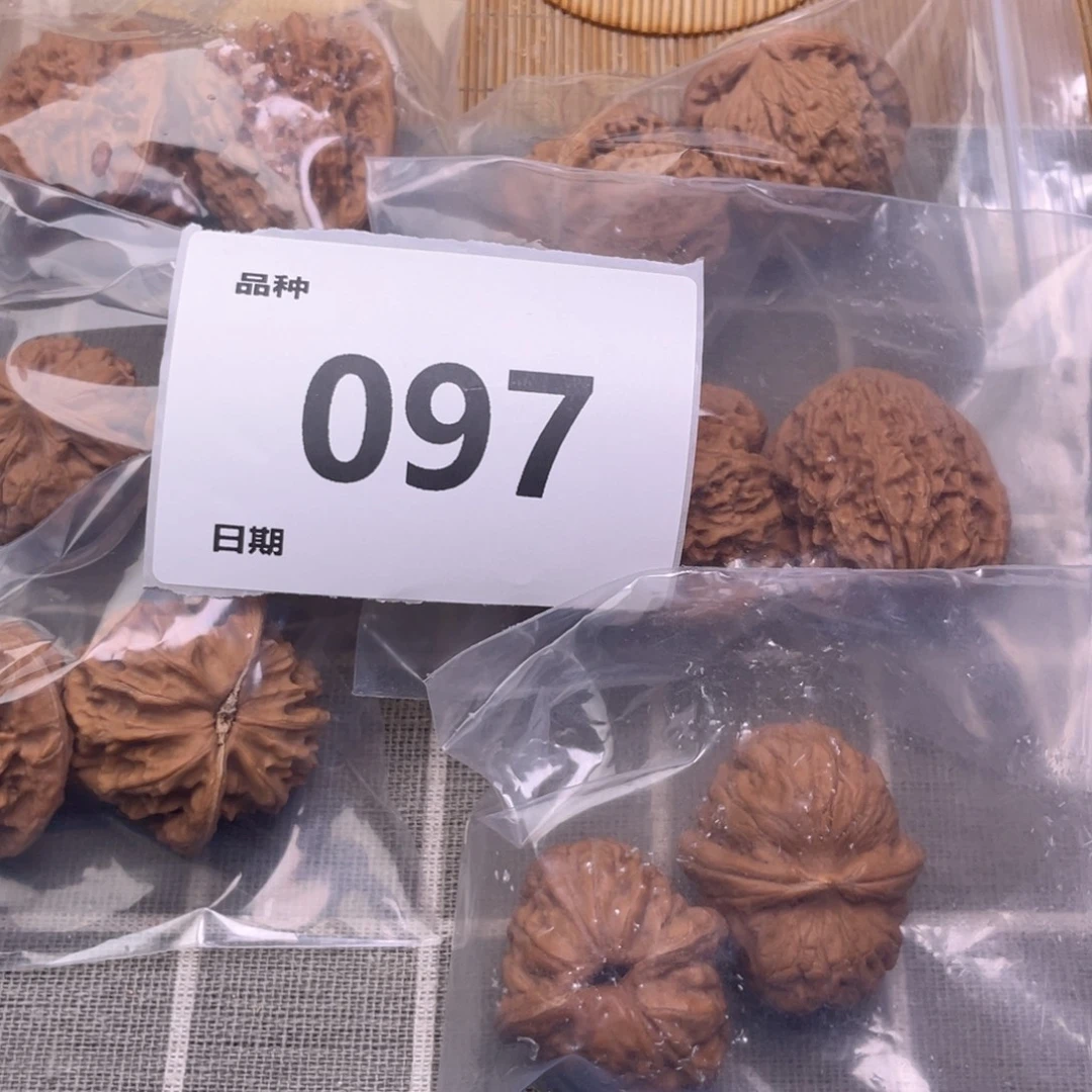 把件文玩核桃97号6对带练手元宝