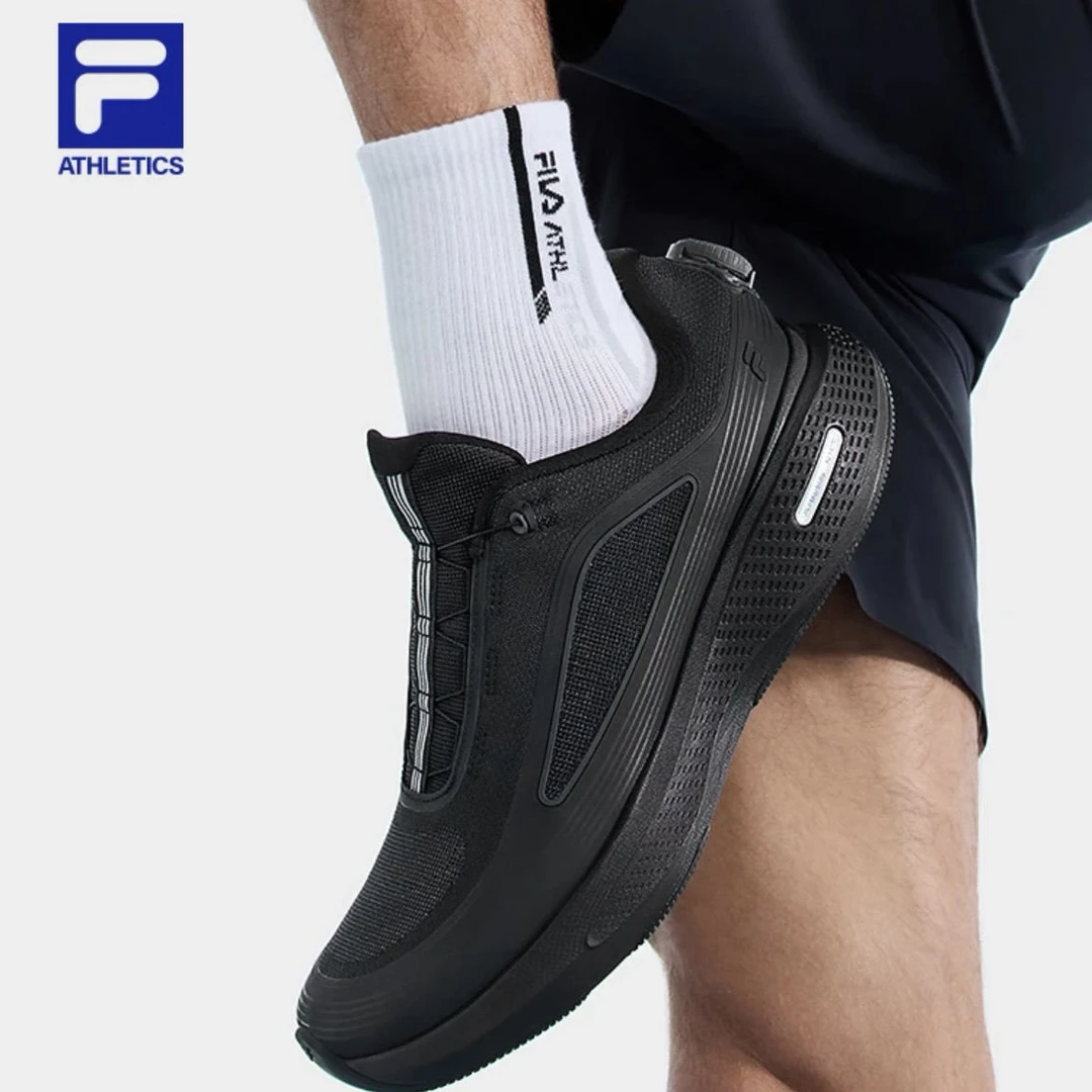 FILA斐乐BOA柔云3路跑鞋男鞋2025夏季新款透气运动鞋体测跑步鞋