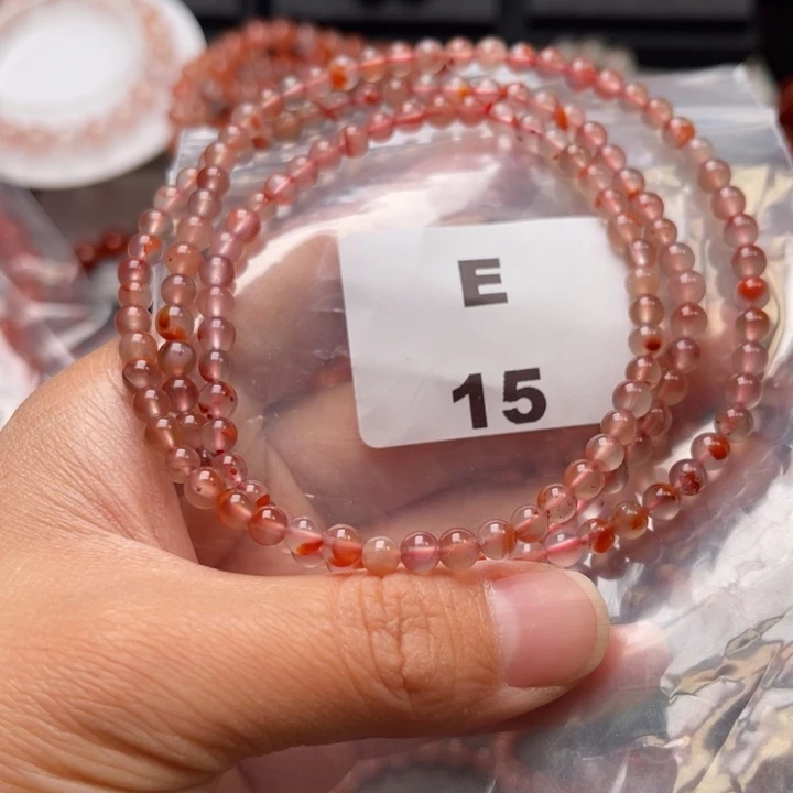 南红玛瑙未镶嵌多样性发货默认微瑕称重4mm