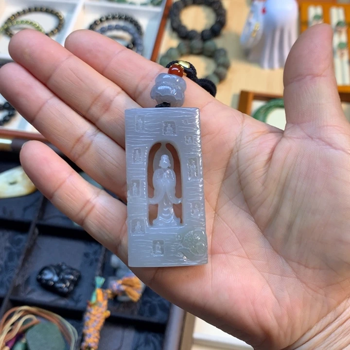 和田玉未镶嵌颈饰库**饭