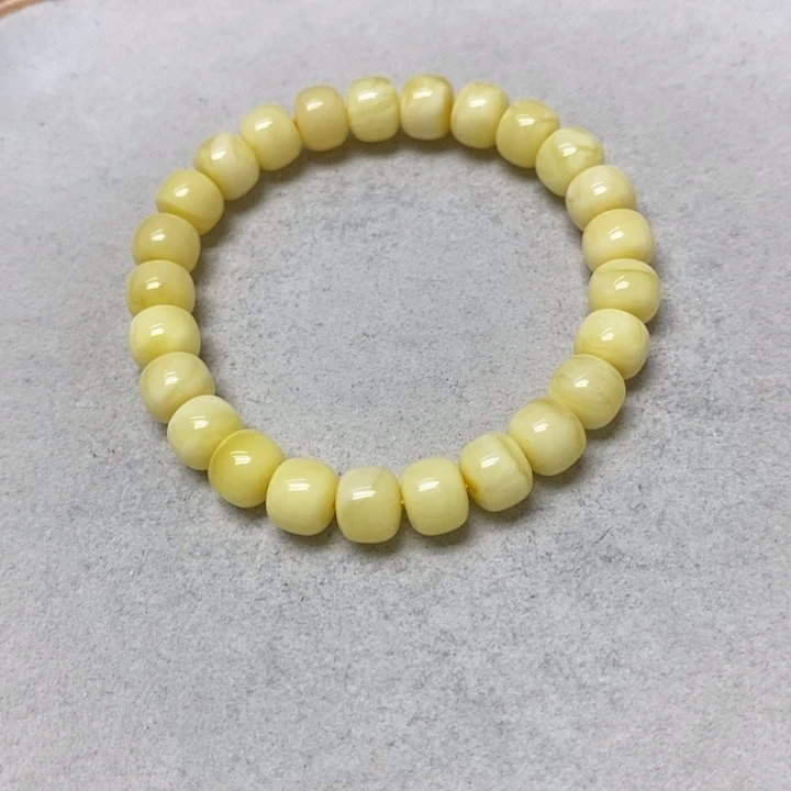 裸石蜜蜡未镶嵌串