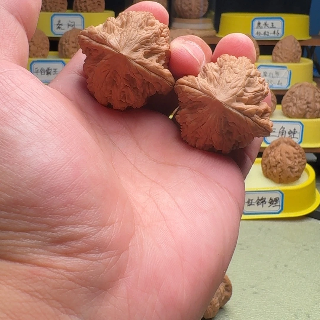 把件文玩核桃虎头王40.5-41-45全品头货
