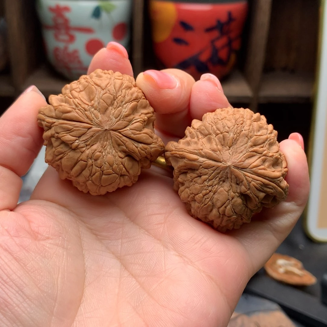 文玩核桃把件逗*42和尚头